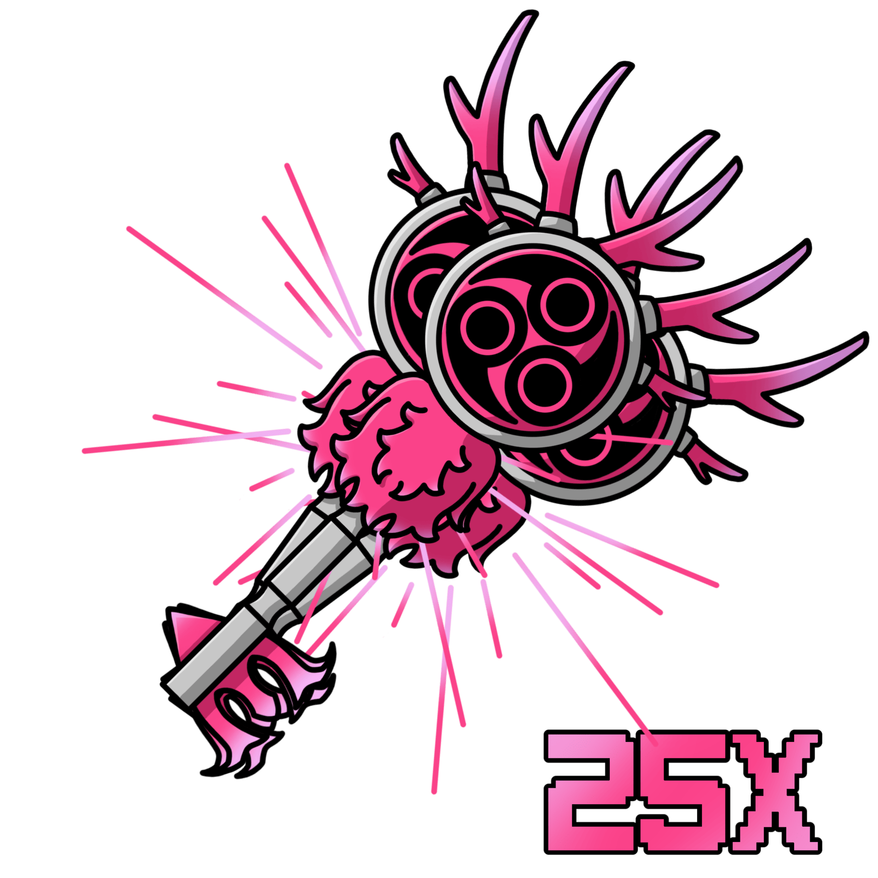 25x Legendary klíč