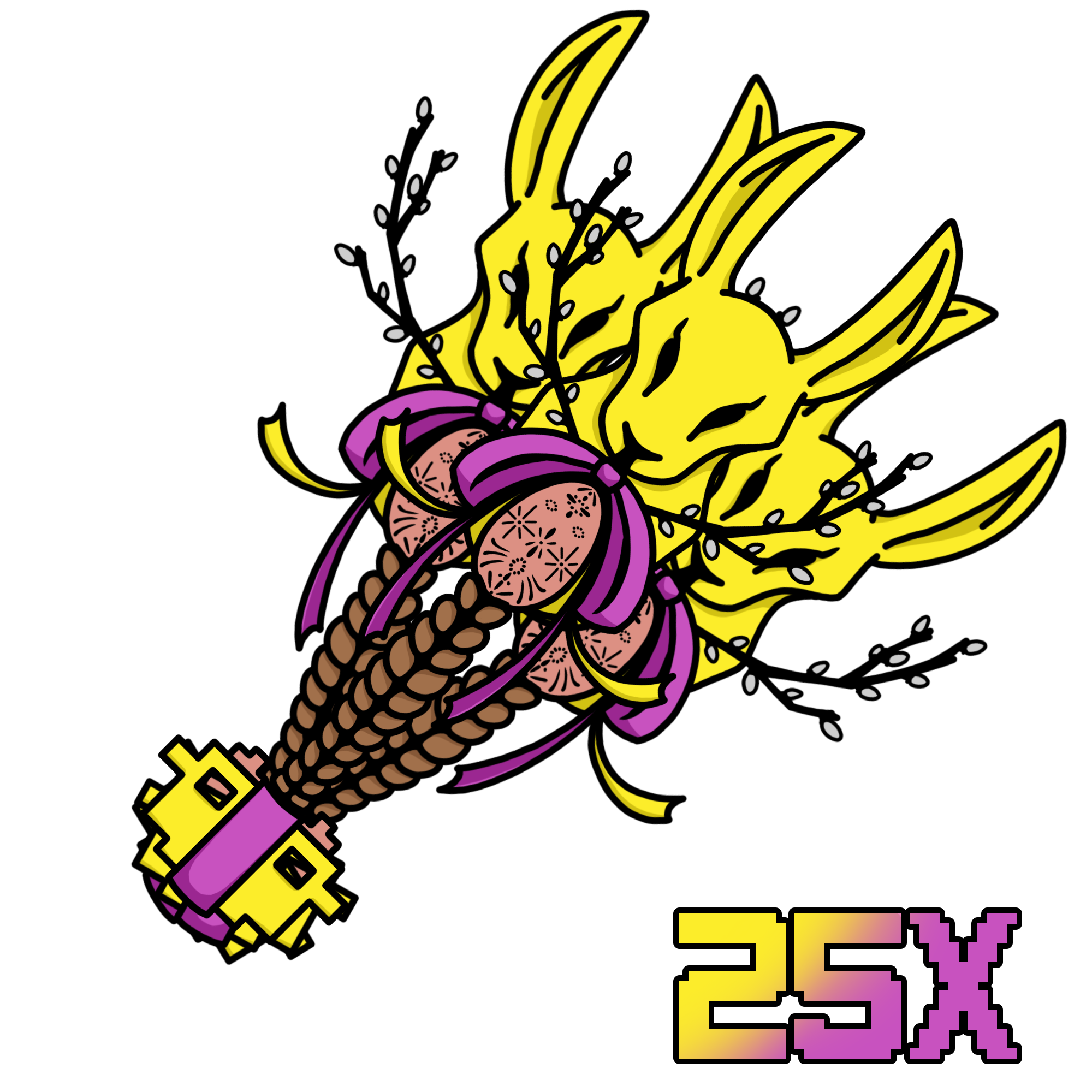 25x Velikonoční klíč 2026